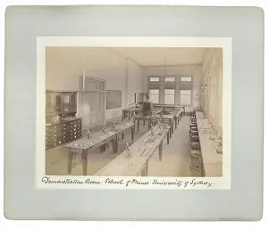 Edgeworth: Demonstration Room, New School of Mines, Sydney University