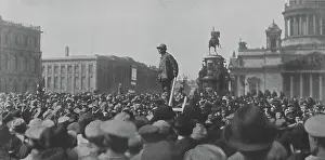 Bulla: Demonstration, Russian Revolution, photograph