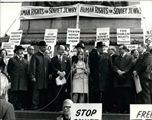 Volkova: Demonstration against Soviet anti-semitism, London