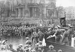Stahl: Demonstration of the Stahlhelm in the Berlin