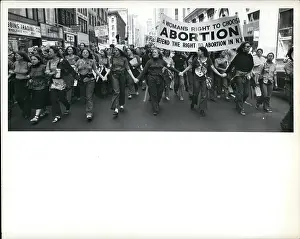 Repeal: Demonstration in support of abortion rights, New York, USA