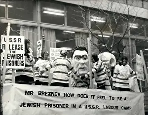 Jewry: Demonstration in support of Soviet Jewry outside TASS office