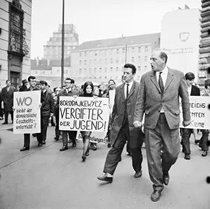 Taras: Demonstration against Taras Borodajkewycz