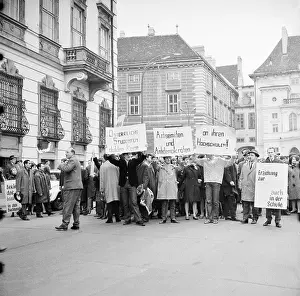 Taras: Demonstration against Taras Borodajkewycz