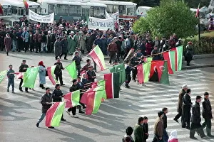 Demand: Demonstration of Tatar national movement, 1994