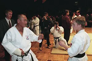Khamelyanin: Demonstration of traditional karate styles