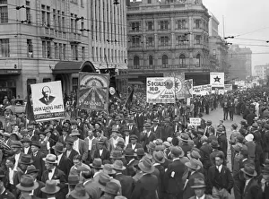 Capitalism: Demonstration of unemployed in Australia, 1931