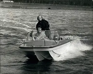 Unsinkable: Demonstration of unsinkable boat, River Thames, London