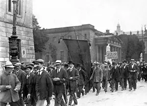 Uspd: Demonstration of the USPD in Berlin, 1919
