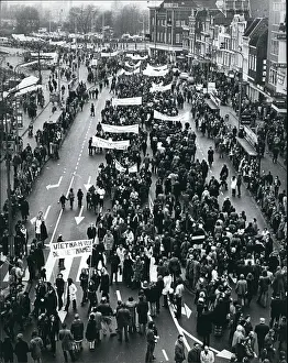 Bombings: Demonstration against Vietnam War, Utrecht, Netherlands