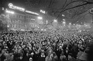 Mazanec: Demonstration - Wenceslas Square
