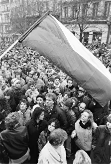 Vlcek: Demonstration - Wenceslas square