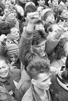 Vlcek: Demonstration - Wenceslas Square