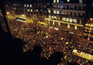 Hejzlar: Demonstration - Wenceslas square