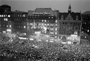 Vlcek: Demonstration - Wenceslas square