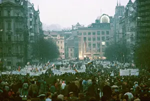 St Wenceslas: Demonstration - Wenceslas square
