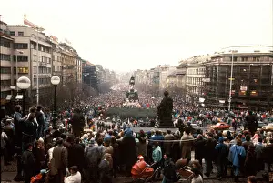 Khol: Demonstration - Wenceslas square
