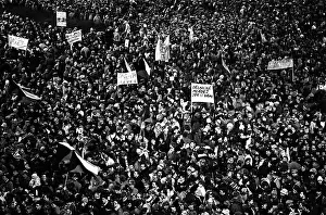 Toppled: Demonstration - Wenceslas Square
