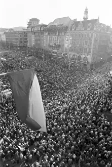 Josek: Demonstration - Wenceslas square - Human Rights