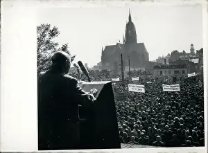 60000: Demonstration against work legislation, Frankfurt, Germany