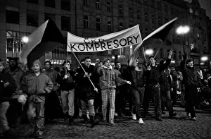 Jaromir: Demonstration - workers - CKD - banner