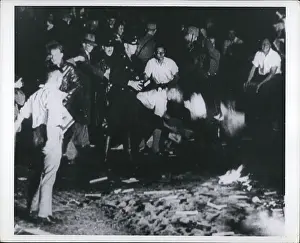 Opernplatz: Demonstrations