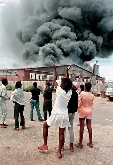 Bophuthatswana: Demonstrations against the Bophutatswana goverment