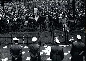 Thoroughly: Demonstrations following Rudi Dutschke attack, Frankfurt