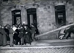 Protestors: Demonstrations following Rudi Dutschke attack, Germany