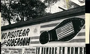 Trampled: Demonstrations supporting Cuba in Montevideo, Uruguay