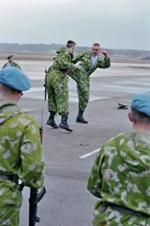 Performances: Demonstrative performances of airborne fighters