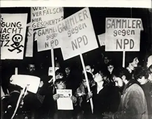 Clashed: Demonstrators against NPD in Munich