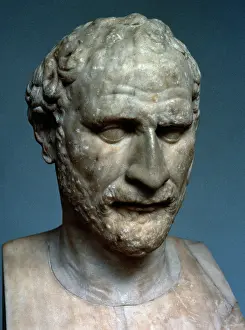 Demosthenes: Demosthenes (384-322 BC). Bust