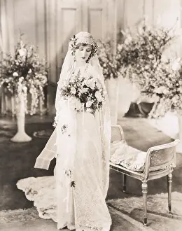 Unassuming: Demure bride