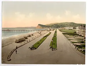 Teignmouth: The den, Teignmouth, England