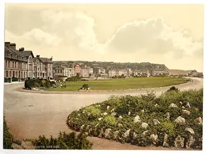 Teignmouth: The den, Teignmouth, England