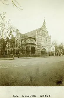 Gastronomy: The In den Zelten in Berlin, around 1910