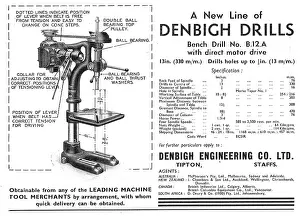 Tipton: Denbigh Engineering. Tipton, Staffs. Machine Tools 1939