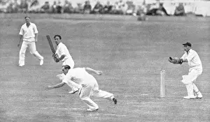Wicketkeeper: Denis Compton at Hastings