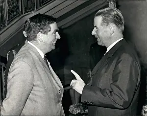 Healey: Denis Healey and Dr Schroeder of West Germany