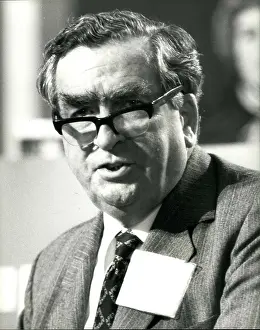 Healey: Denis Healey at Labour Party conference, Blackpool