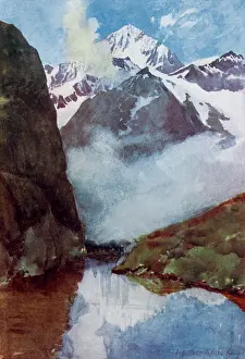 Blanche: Dent Blanche in the Alps