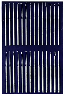 Dental: Dentist's equipment, dental instruments