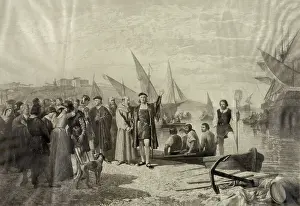 C1883: Departure of Columbus
