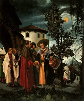 Altdorfer: The Departure of Saint Florian