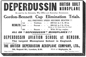 Deperdussin: Deperdussin Aviation School At Brooklands