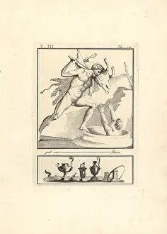 Pithos: Depiction of Hercules fourth labour