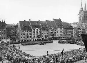Brunnen: Deployment on the central market in Nuremberg