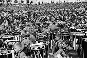 Hitlerjugend: Deployment of the Hitlerjugend during the Nuremberg Rally, 1