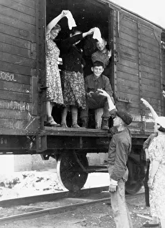 Deportation: Deportation of Russian forced laborers, 1943